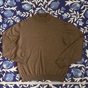 🤎 Harold Powell Vintage Men’s Tan Cashmere Blend Sweater | Size Large 🤎